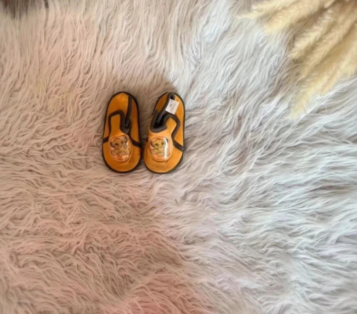 Chaussons bébé Le Roi Lion – Pointure 19 – Bon état